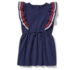 Ric Rac Ruffle Dot Dress